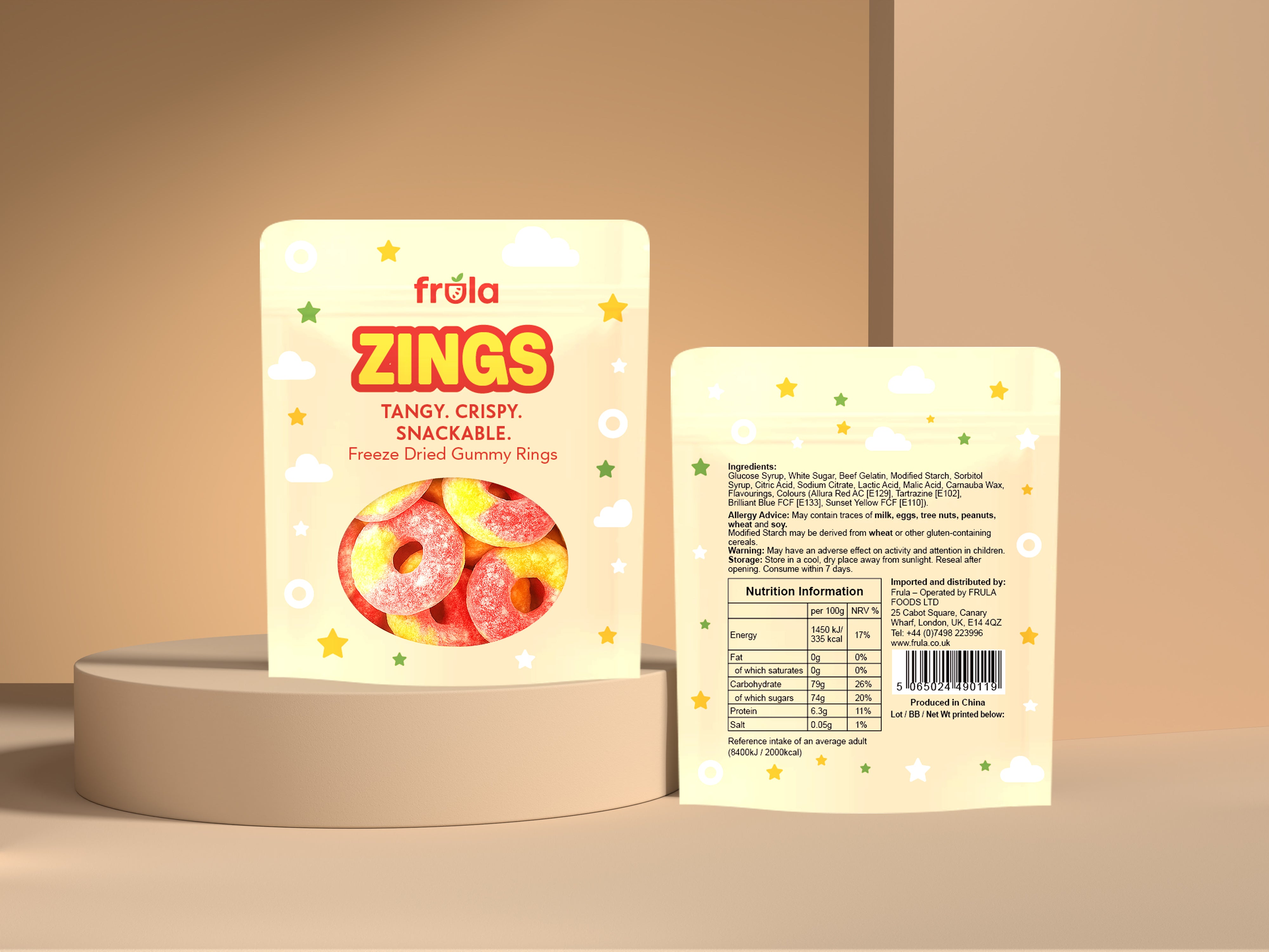 ZINGS - Freeze Dried Gummy Rings