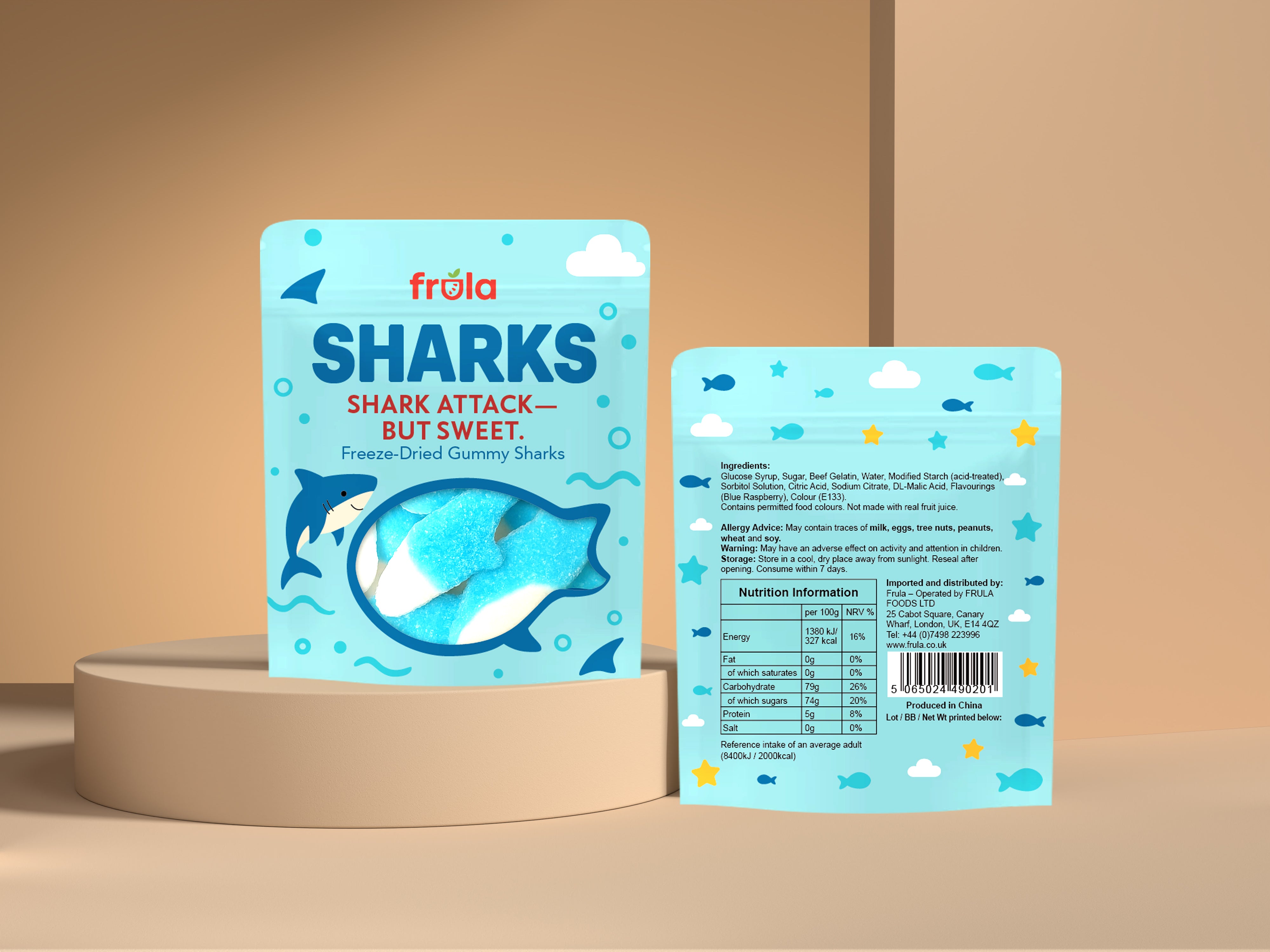 SHARK ATTACK !!! - Freeze-Dried Gummy Sharks